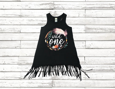 Wild One Fringe Dress: Boho 1st Birthday Outfit