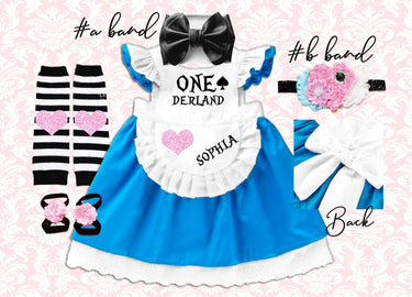Alice ONEderland Birthday Dress: First Birthday Outfit