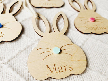 Personalized Easter Basket Tags, Kids Easter Basket Tags, Personalized Easter Gift for Children, Custom Boy or Girl Easter Basket Tags