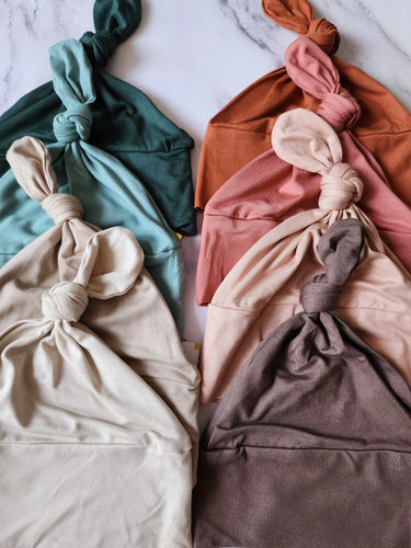 Bamboo Baby Knotted Gown: Soft Newborn Take Home Outfit